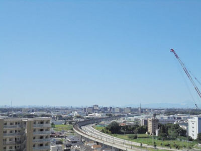 【展望】 | パークシティ柏の葉キャンパス一番街E棟 | お天気の良い日はスカイツリーと富士山が見えます