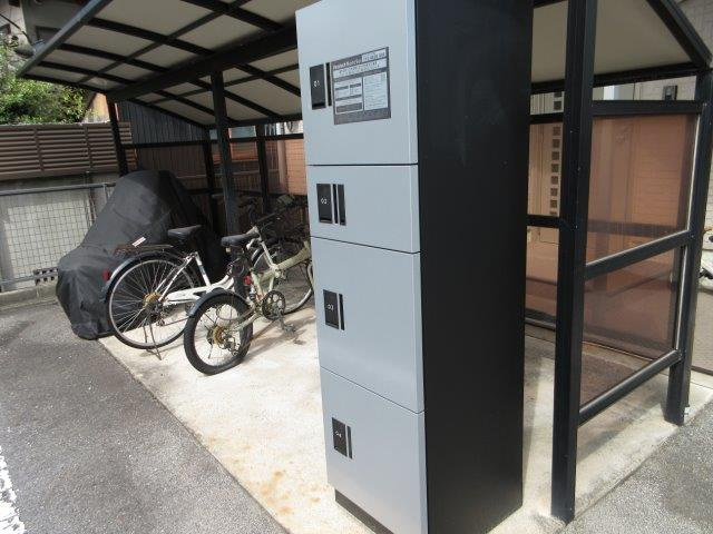 倉敷市老松町１丁目のアパートのセキュリティ|オプナスキー