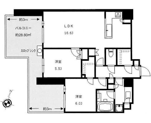 アダクストホーフの間取り|アダクストホーフ
