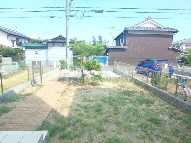 メゾンブランシュの庭