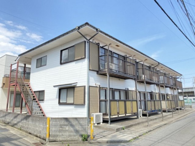 【外観】 | 第7高春荘 | 東急東横線「元住吉」駅まで徒歩10分！便利な立地の2階建てアパートです♪通勤通学はもちろん、お買い物やお出かけにもGood☆