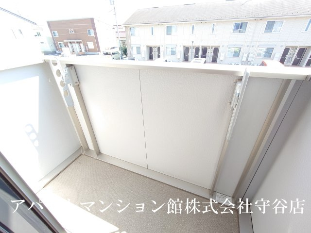 サンモールAのバルコニー