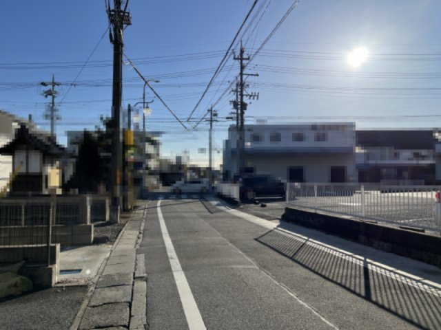 セジュール碧Eの周辺|前面道路写真