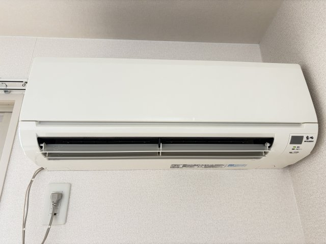 アローム　A棟の玄関