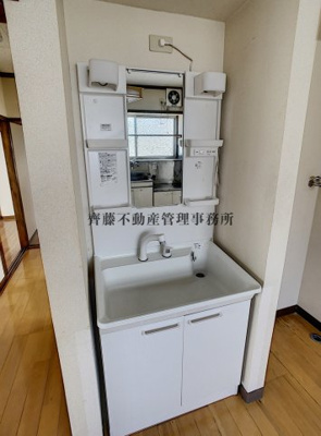 【独立洗面台】 | 村田住宅 | シャンプードレッサー付きの独立洗面台