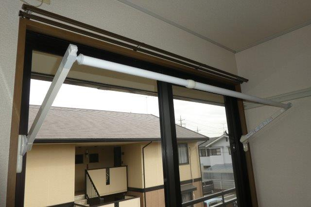 プレジール花みずきＢの設備|室内物干し