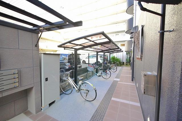 武田マンションのその他共用部分|自転車置き場