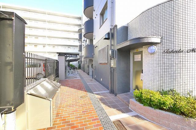 武田マンションのエントランス|落ち着いたエントランスです