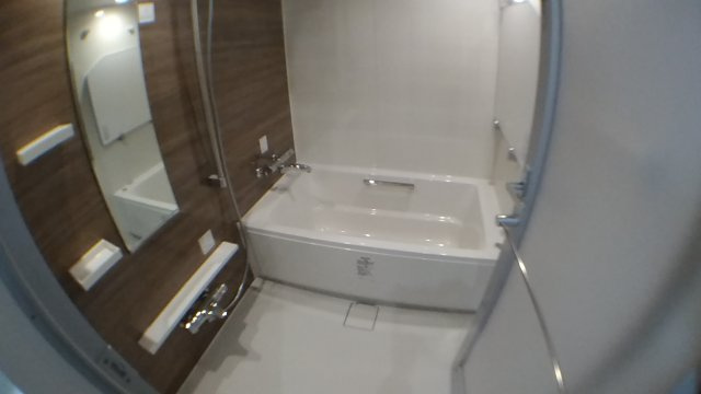 中央区日本橋箱崎町の賃貸マンションの浴室|反転タイプ参照