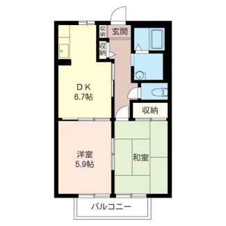 【間取り】 | 【シャーメゾン】サンシャイントーコーⅢ