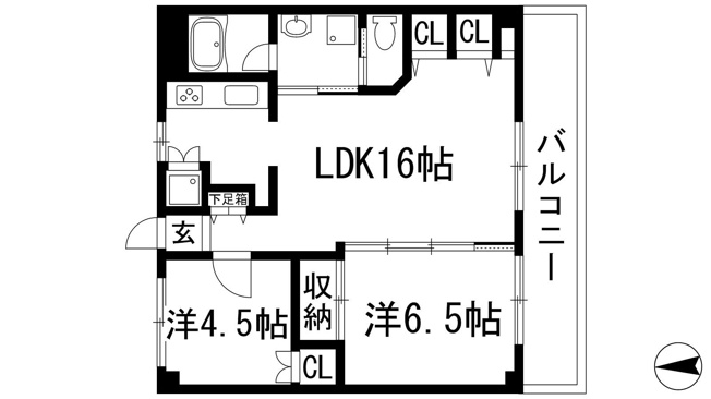 【間取り】 | メゾン東野