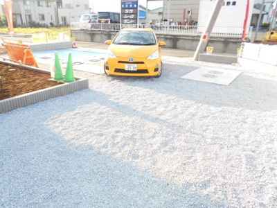 【駐車場】 | 杉戸　堤根　全3棟　3号棟　102坪　新築