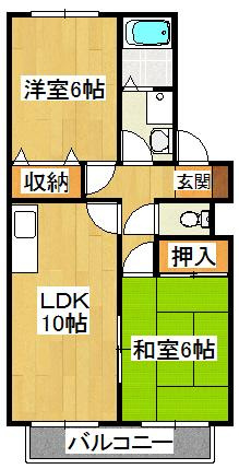 ヴィラージュコート壱番館の間取り