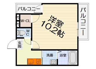 【間取り】 | フジパレス鳳中ウエスト