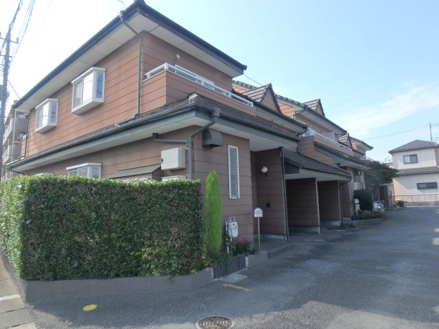 坂戸市泉町２丁目のテラス