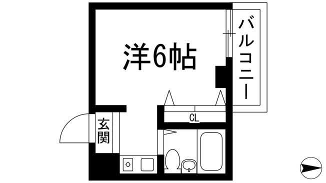 【間取り】 | シェルプール弐番館