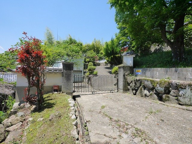 木津川市加茂町戸建てのエントランス