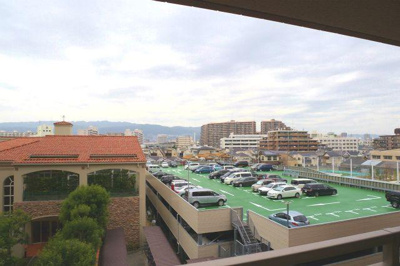 【展望】 | ルネヒューマンズガーデンパラディオC棟 | 北西側バルコニー