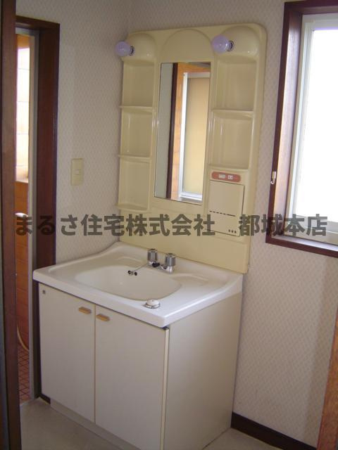 村中コーポの独立洗面台