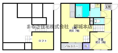 DOLCEVITA西町の間取り