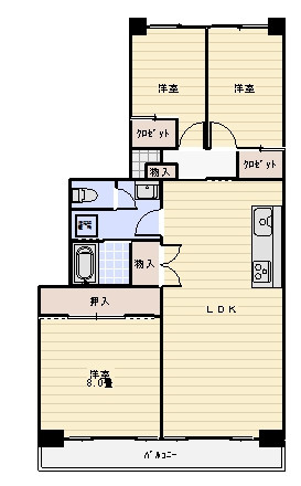 金沢八景ハイムⅠ号棟の画像