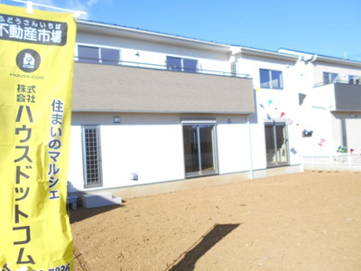 【外観】 | 杉戸　堤根　全3棟　1号棟　102坪　新築　ラスト2棟 | 1号棟。102坪の敷地。新築。東京通勤圏内なのに。2490万円。堂々と。駐車並列3台以上。18帖ＬＤＫ。