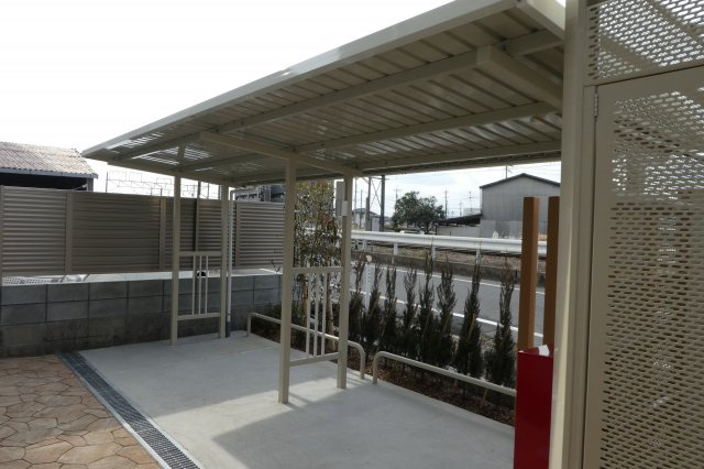 倉敷市老松町２丁目のアパートのその他共用部分|駐輪場