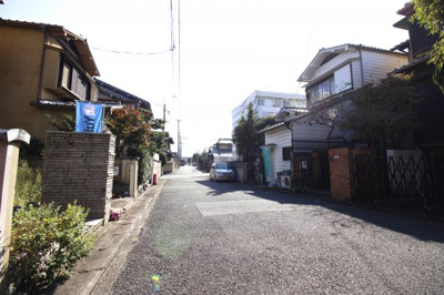 【前面道路含む現地写真】 | 京都市山科区勧修寺福岡町　注文建築　建築条件なし　土地