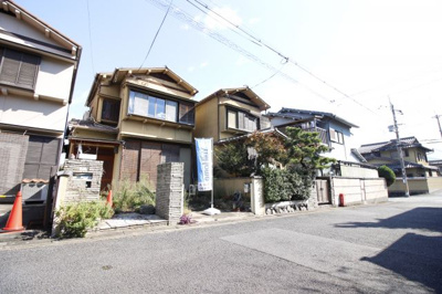 【前面道路含む現地写真】 | 京都市山科区勧修寺福岡町　注文建築　建築条件なし　土地