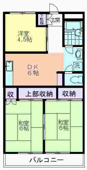 サンフラワー本橋の間取り