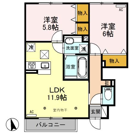 【間取り】 | レジデンス・ヴェリータ