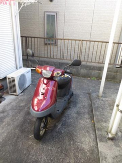 【その他共用部分】 | バイク駐輪OK！無料です！バイクがあれば通勤・通学、お買い物にも便利ですよね♪