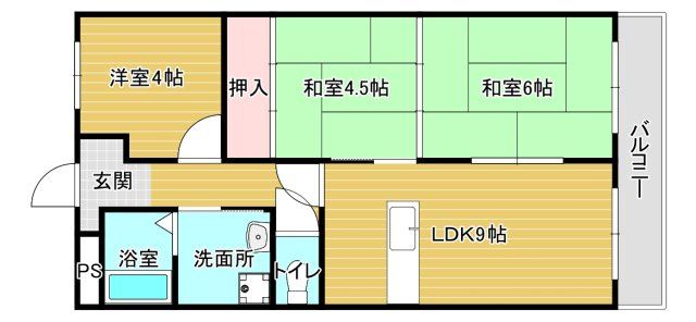 ウィスタリア藤の間取り