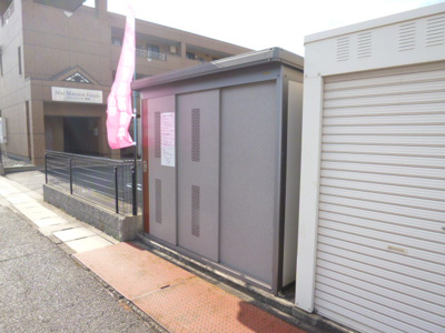 【外観】 | グレイス神田 | 敷地内ゴミステーション