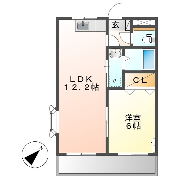 グランシャリオの間取り