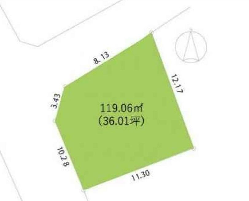 箕面市稲３丁目　土地