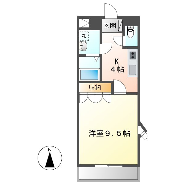 ハーベスト南畝の間取り