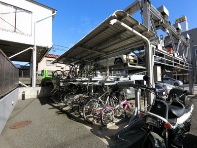 【その他共用部分】 | セレナハイム花月園 | 駐輪場・バイク置場