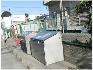 【その他共用部分】 | 敷地内ごみ置き場でごみ出しもらくらく～♪忙しい社会人さんや主婦さんにもうってつけ！