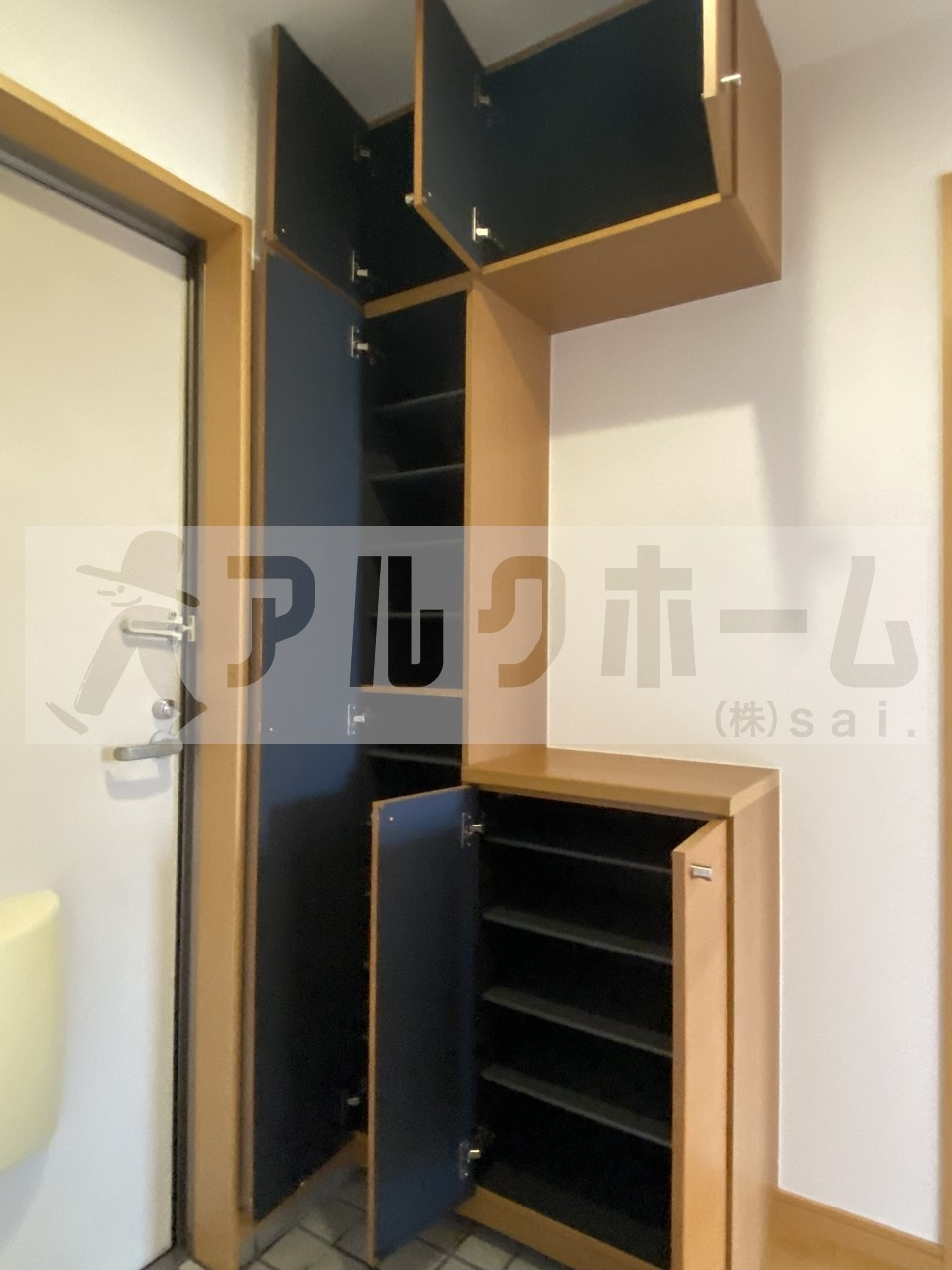 グランソレイユの玄関