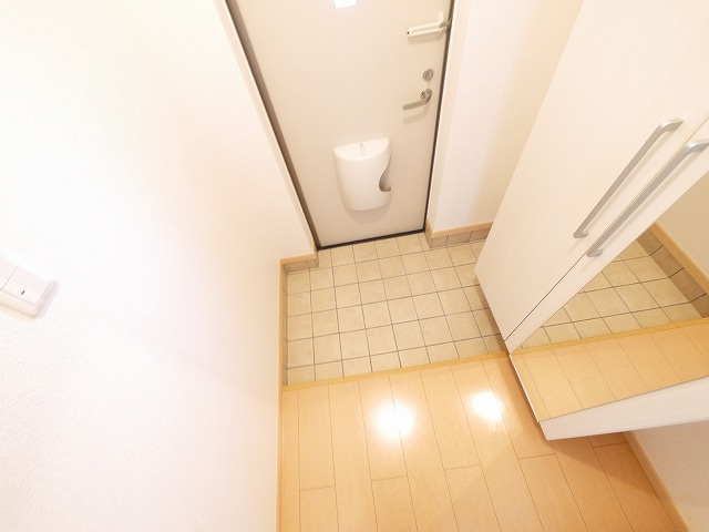 サンセールⅡの玄関|きれいな玄関です