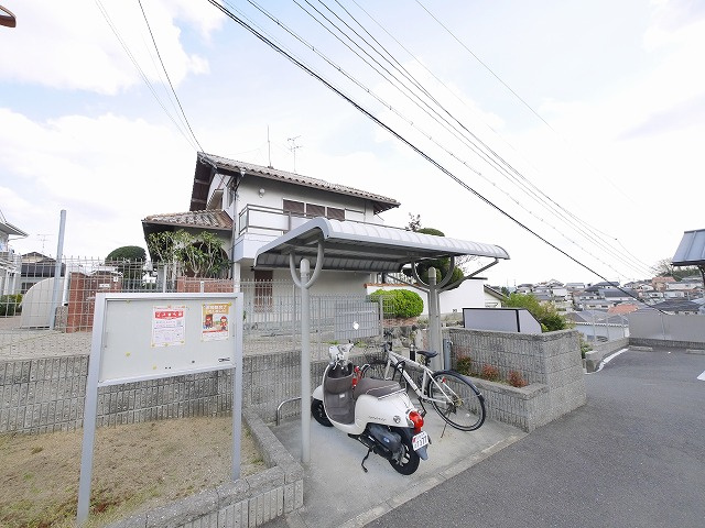 サンセールⅡのその他共用部分|駐車場もあります