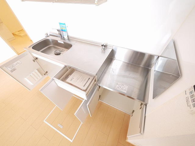 サンセールⅡのキッチン|使いやすいキッチンです