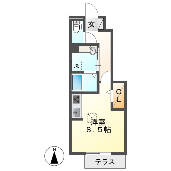 アデランテの間取り