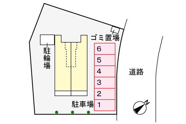 ペピートの区画図