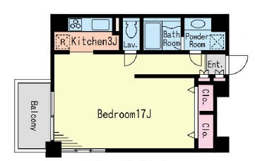 【間取り】 | ステラメゾン恵比寿