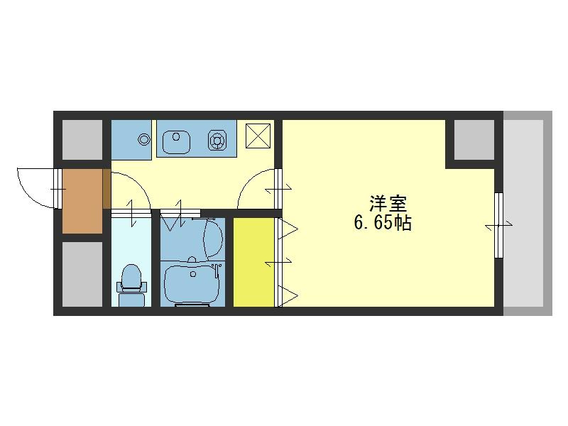 ルミエール山中の間取り