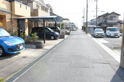 【前面道路含む現地写真】 | 大津市仰木の里東8丁目11-25　中古戸建