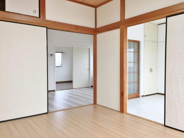 茂原市三ケ谷のアパートの洋室