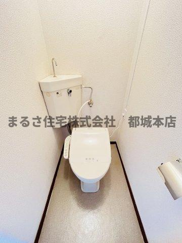 サンライズコーポのトイレ|シンプルで使いやすいトイレです